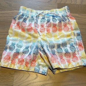 Baby Gap Pineapple Swim Trunks Size 4